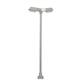 Viessmann 60971 Strassenleuchte modern, doppelt, Kontaktstecksockel, 2 LEDs weiss - H0