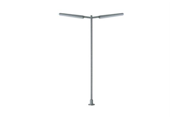 Viessmann 6099 Schlanke Straßenleuchte doppelt LED - H0 (1:87)