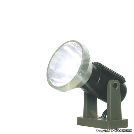Viessmann 6330 Flutlichtstrahler nieder, LED weiss - H0 (1:87)