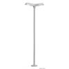 Viessmann 6498 Strassenleuchte modern doppelt LED weiss - N (1:160)