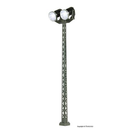 Viessmann 6532 Flutlichtstrahler doppelt, 2 LEDs weiß - H0 (1:87)