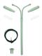 Viessmann 6623 Peitschenleuchte doppelt Spur N