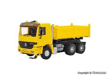 Viessmann 8015 MB ACTROS 3-achs Muldenkipper mit Rundumleuchten - H0 (1:87)