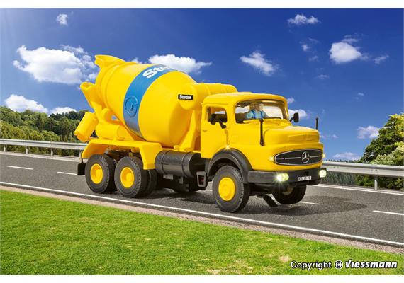 Viessmann 8017 MB Rundhauber 3-achs Betonmischer Basis, Funktionsmodell - H0 (1:87) | Bild 3