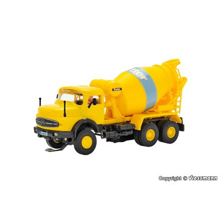 Viessmann 8017 MB Rundhauber 3-achs Betonmischer Basis, Funktionsmodell - H0 (1:87)