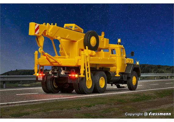 Viessmann 8021 MAGIRUS DEUTZ 3-achs Bergekran mit Rundumleuchten - H0 (1:87) | Bild 5