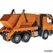Viessmann 8040 MB ACTROS 3-achs Absetzkipper mit Rundum- leuchten, kommunalorange - H0 | Bild 2