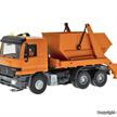 Viessmann 8040 MB ACTROS 3-achs Absetzkipper mit Rundum- leuchten, kommunalorange - H0 | Bild 1