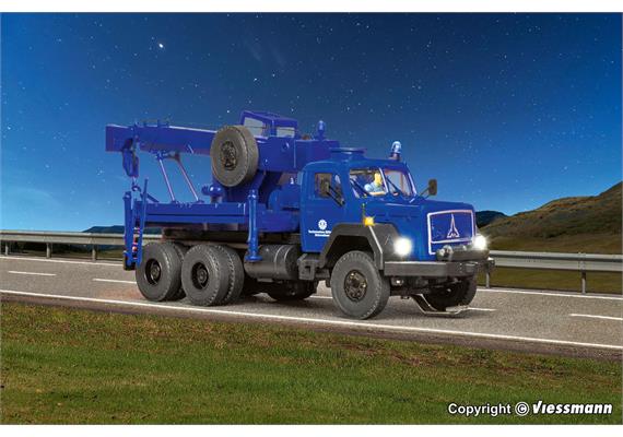 Viessmann 8071 THW MAGIRUS DEUTZ 3-achs Bergekran, Basis, Funktionsmodell - H0 (1:87) | Bild 4