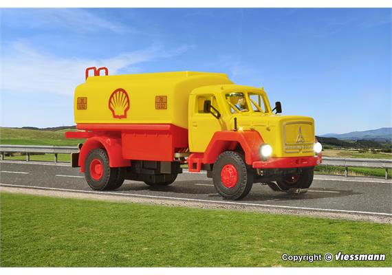 Viessmann 8131 MAGIRUS DEUTZ 2-achs Tankfahrzeug Shell, Funktionsmodell - H0 (1:87) | Bild 3