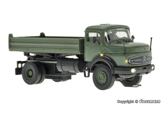 Viessmann 8161 MB Rundhauber 2-achs mit Kipp-Pritsche, Militär, Basis - H0 | Bild 2