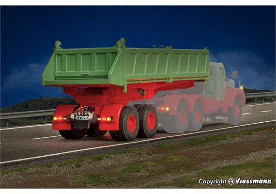 Viessmann 8212 MEILLER Sattelkipper-Auflieger MDKS 28/2, Funktionsmodell - H0 (1:87) | Bild 3