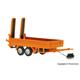 Viessmann 8217 Tandem Tieflader, kommunalorange, Funktionsmodell - H0 (1:87)