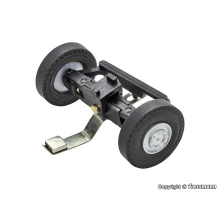 Viessmann 8417 Vorderachse komplett, Achsabstand 45 – 55 mm - H0 (1:87)