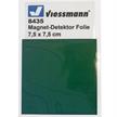 Viessmann 8435 Magnet-Detektor Folie L 7,5 x B 7,5 cm - H0 (1:87) | Bild 1