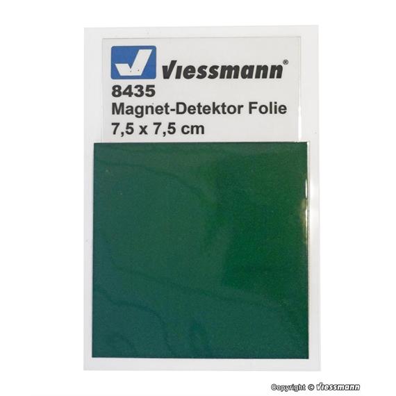 Viessmann 8435 Magnet-Detektor Folie L 7,5 x B 7,5 cm - H0 (1:87)