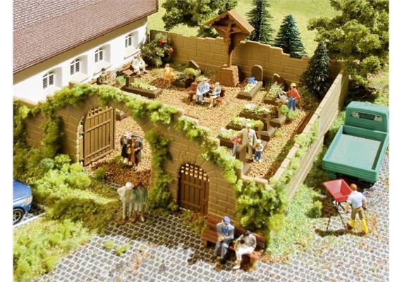 Vollmer 3861 Friedhof HO