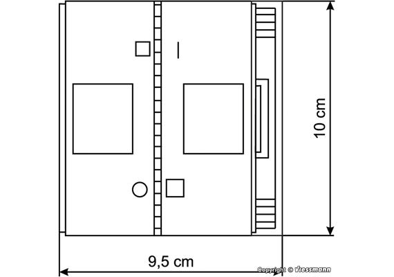 Vollmer 43870 Erotikshop mit Inneneinrichtung und LED-Beleuchtung - H0 (1:87) | Bild 5