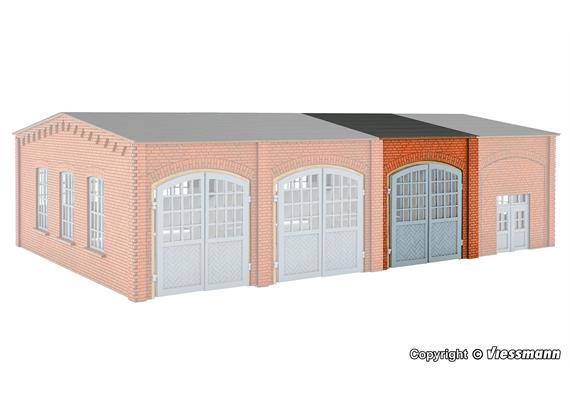 Vollmer 47563 Erweiterungs-Set für LKW-Werkstatt 47558 - N (1:160)