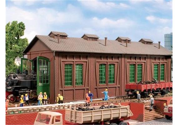 Vollmer 5763 Lok-Schuppen 1ständig