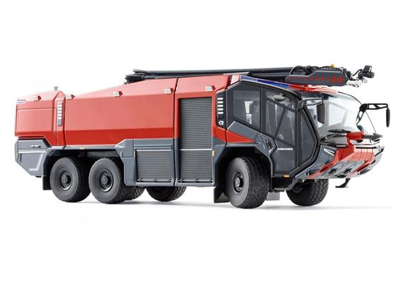 Wiking 043049 FW Rosenbauer FLF Panther 6x6 mit Löscharm, 1:43