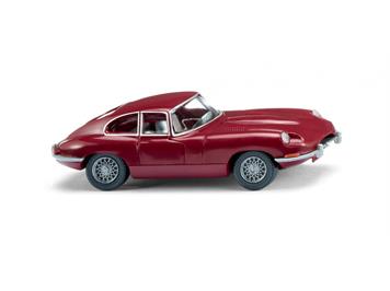 Wiking 080303 Jaguar E-Type Coupé - purpurrot - H0 (1:87)