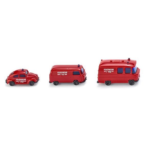 Wiking 093449 Feuerwehr Einsatzfahrzeuge - N (1:160)