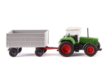 Wiking 096003 Fendt Favorit mit Anhänger - N (1:160)