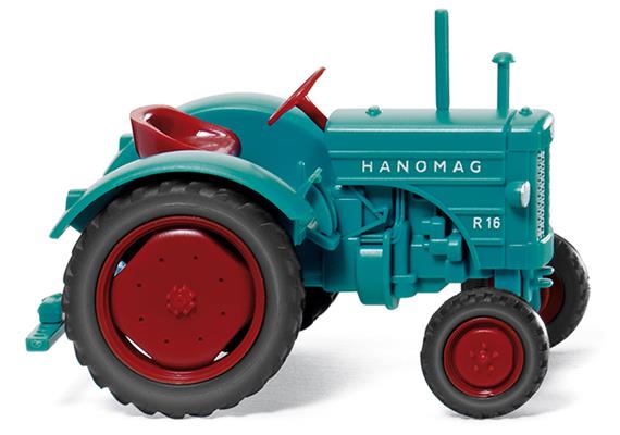 Wiking 88505 Hanomag R 16 wasserblau HO