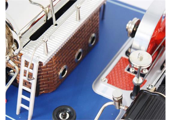 Wilesco 000020 D20 Dampfmaschine mit Dampfkamin | Bild 2