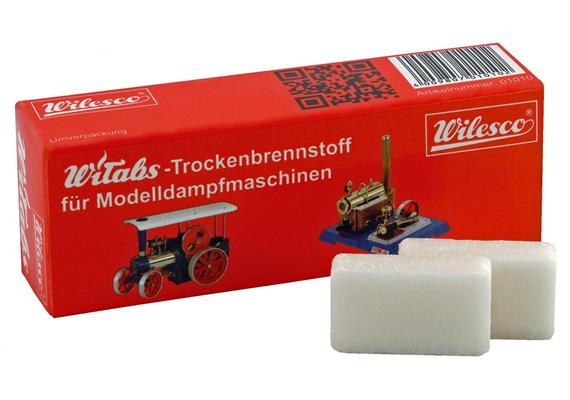 Wilesco 01015 WiTabs Trockenbrennstoff-Tabletten, 24 Tabletten à 7 Gramm | Bild 1