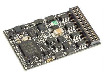 ZIMO MN340C H0 Decoder mit 21pol. mtc-Schnittstelle, 1.2A, 4 FA + 8 FA, 28,6 x 15,3 x 2,5