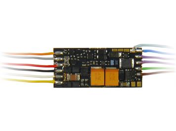 ZIMO MS490 Miniatur Sound-Decoder, 0.7A, 4 Fu-Ausgänge, 11 Anschlussdrähte
