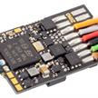 ZIMO MS480 Mini-Sound-Decoder DCC/mfx, 0,8 A, 6 Fu.-Ausgänge, 2 Logikpegel, 13 Litzen | Bild 1