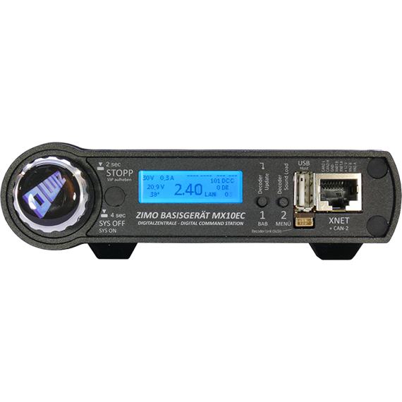 ZIMO MX10EC Digitalzentrale 300 Watt DCC/MM