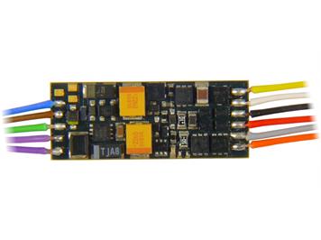 ZIMO MX649 Miniatur Sound-Decoder an Litzen