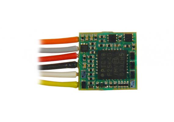 ZIMO MX616R Miniatur-Decoder mit 8-pol. Stecker NEM652