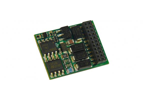 ZIMO MX634C H0 Decoder, 1,2 A, 6 Fu-Ausgänge