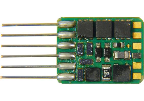 ZIMO MX671N Funktiondecoder, 6 Funktionsausgänge, 6pol. Direktschnittstelle NEM651 | Bild 1