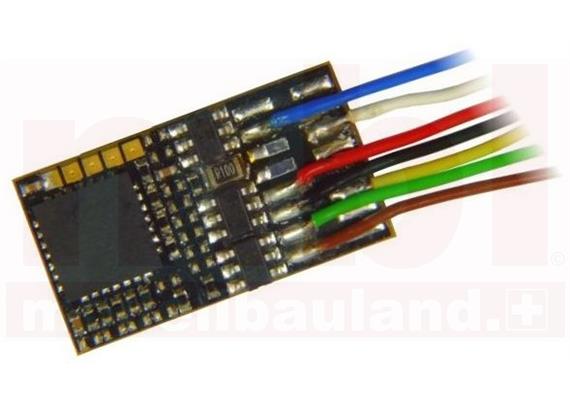 ZIMO MX685 Funktionsdecoder, 8 Funktions-Ausgänge an Litzen, 1,0A