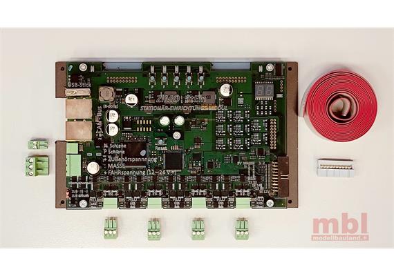 ZIMO Stein80G Stationär-Einrichtungs-Modul "StEin" in Gleisabschnittsausstattung