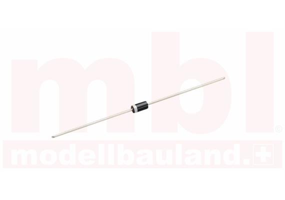 1N4007 - Gleichrichterdioden 1kV 1A DO-41, Diotec (603098)