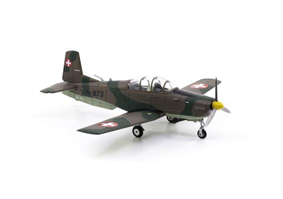 ACE 001302 Pilatus P-3 A-873 inklusive Chromständer - Massstab 1:72 | Bild 3