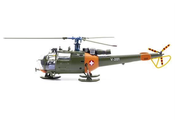ACE 001522 Alouette III Swiss Air Force V-201 - Massstab 1:72 | Bild 6