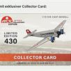 ACE 001558 Junkers JU 52/3 JU-Air HB-HOP, Fertigmodell aus Metall - Massstab 1:72 | Bild 3