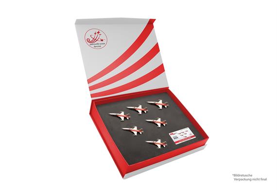 ACE 001808 Northrop F-5E Tiger II Patrouille Suisse Geschenkset - Massstab 1:200 | Bild 2