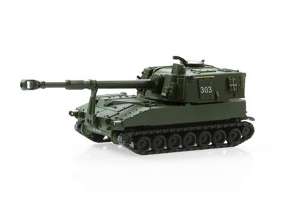 ACE 005013 Panzerhaubitze M-109 Jg 74 Langrohr uni K-Nr. 303 - H0 (1:87) | Bild 1