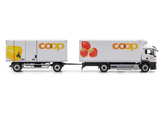 ACE 005124 MAN TGS Kühlkoffer Hängerzug "Coop" - H0 (1:87) | Bild 4