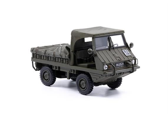 ACE 005519 Haflinger AP 700 mit Plane auf Ladefläche - Massstab 1:43 | Bild 3