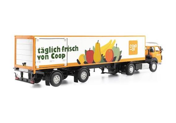 ACE 005527 Saurer D330B Frontlenker Sattelzug Coop - Massstab 1:43 | Bild 5